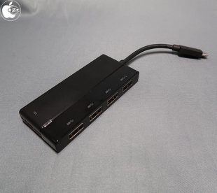 USB-C 5Gbps to USB3.0 4-Port Hub with PD Charging HUC1050