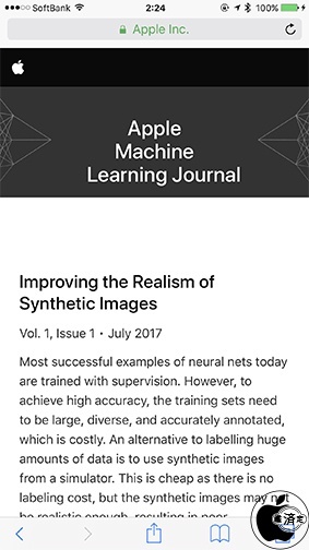 Apple Machine Learning Journal