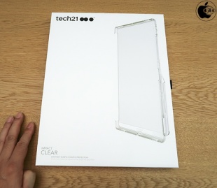 Tech21 Impact Clear Case for iPad Pro(12.9インチ、第2世代)