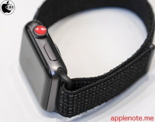 Apple Watch Nike+ スペースグレイアルミニウムケースとブラック/ピュアプラチナNikeスポーツループ