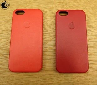 iPhone SEレザーケース - (PRODUCT)RED