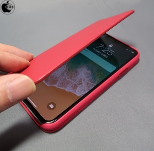 Apple iPhone Xレザーフォリオ