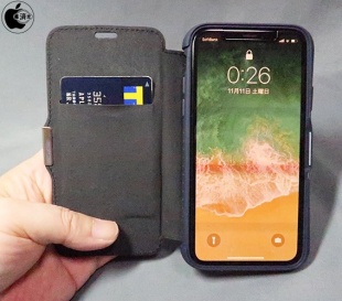 TUNEWEAR HYBRID CARD FOLIO 耐衝撃・手帳型ケース for iPhone X