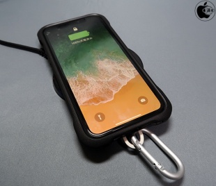 ラスタバナナ iPhone X用 スタンド機能付きカラビナケース