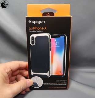 Spigen iPhone X ケース ネオハイブリッド