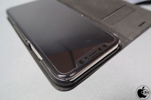 Simplism iPhone X [FLEX 3D] 複合フレームガラス フィルム ブラック