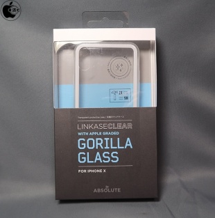 ABSOLUTE・LINKASE CLEAR / Gorilla Glass for iPhone X