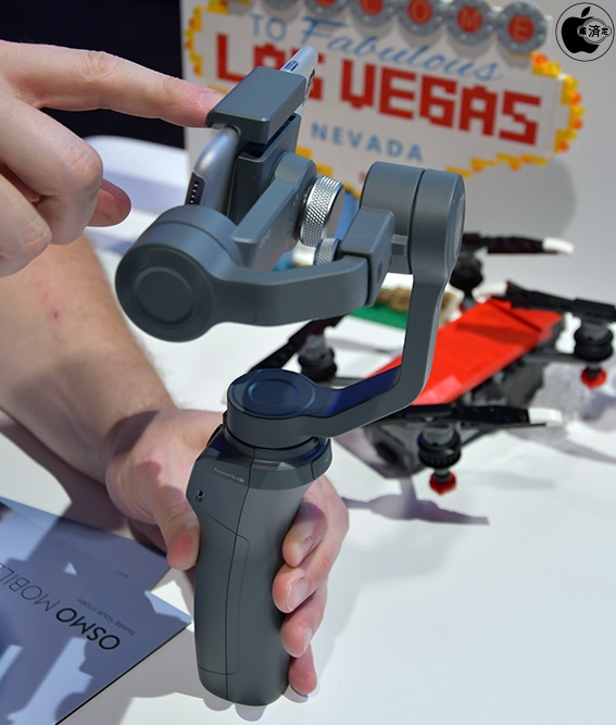 CES2018：DJI、縦位置撮影にも対応したiPhone用ジンバル「DJI Osmo Mobile 2」を発表 | レポート | Mac