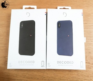 Decoded Leather Snap-On Case for iPhone X