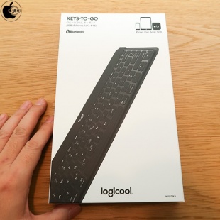 Logicool Keys-to-Go Ultra Slim Keyboard with iPhone Stand