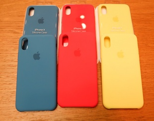 iPhone Xシリコーンケース