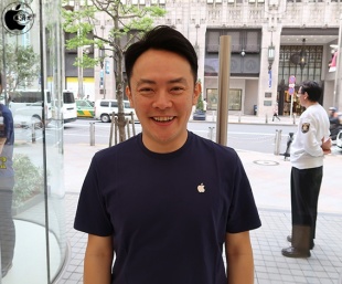 Apple 新宿店長Akihito Hagino氏