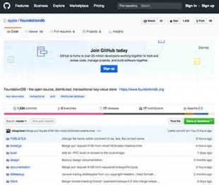 GitHub:foundationdb
