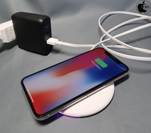 Smart Wireless Charge Qi ワイヤレス充電パッド info LED