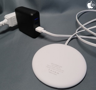 Smart Wireless Charge Qi ワイヤレス充電パッド info LED