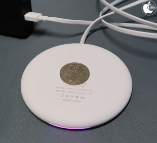 Smart Wireless Charge Qi ワイヤレス充電パッド info LED