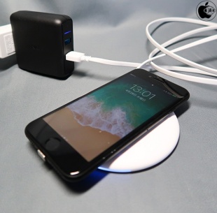 Smart Wireless Charge Qi ワイヤレス充電パッド info LED