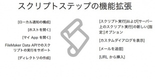 スクリプトステップの機能拡張