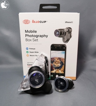 olloclip Mobile Photography Box Set for iPhone X