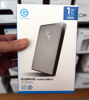 G-Technology 1TB G-DRIVE mobile USB-C