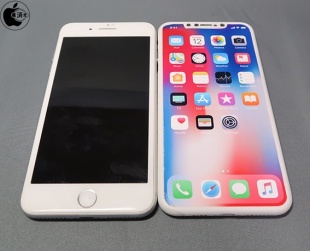 iPhone 8 Plus/iPhone 6.4 OLEDモックアップ