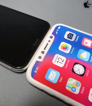 iPhone X/iPhone 6.4 OLEDモックアップ