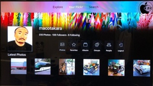 Flickr for Apple TV
