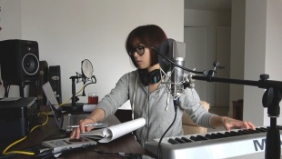 宇多田ヒカルの音楽制作の現場に初潜入(C)NHK