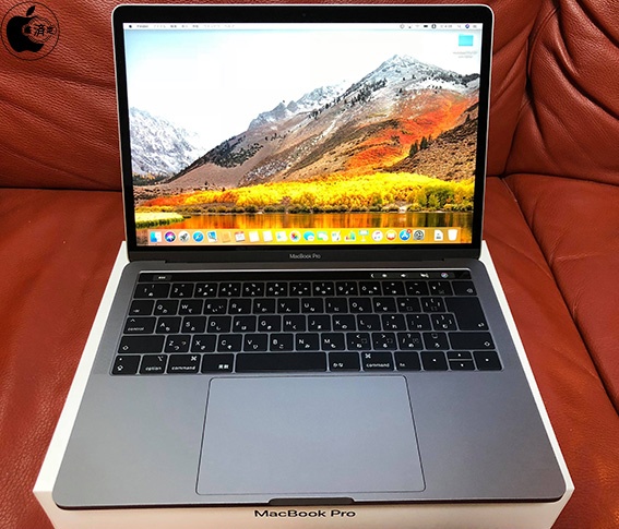 MAC book pro 2018 13インチ