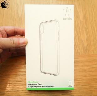 Belkin SheerForce InvisiGlass Case for iPhone X