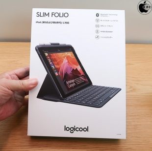 Logicool SLIM FOLIO iK1053 Case with integrated Bluetooth Keyborad