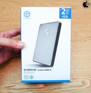 G-Technology 2TB G-DRIVE Mobile USB-C Portable Hard Drive