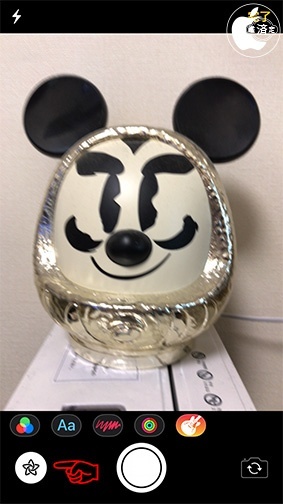 iOS 12:カメラエフェクト