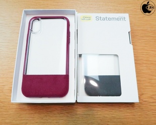 OtterBox Statement Seriesケース フェルトアクセント（iPhone XR）