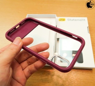 OtterBox Statement Seriesケース フェルトアクセント（iPhone XR）