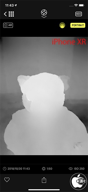 iPhone XR：Halide 1.11.0