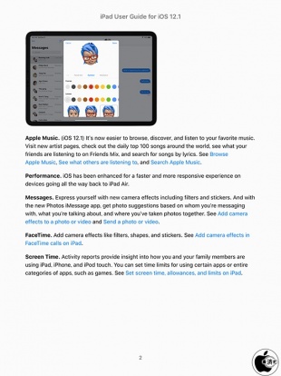 iPad User Guide for iOS 12.1