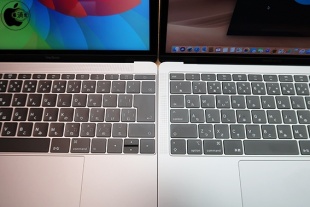 バタフライ構造キーボード