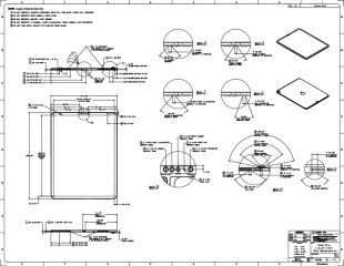 iPhone XS Dimensional Drawing