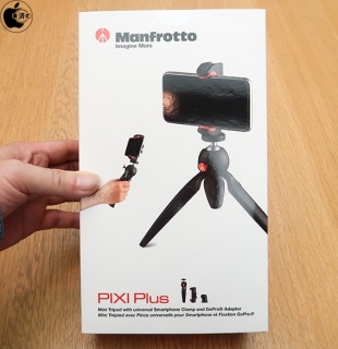 Manfrotto PIXI Plus Mini Tripod Kit with iPhone Clamp & GoPro Adapter