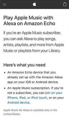 Play Apple Music with Alexa on Amazon Echo