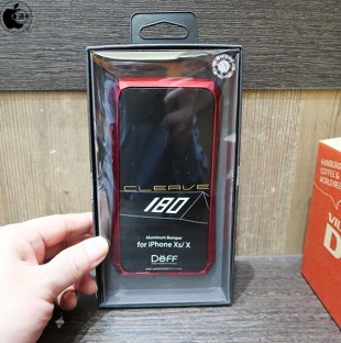 CLEAVE Aluminum Bumper 180 for iPhone XS