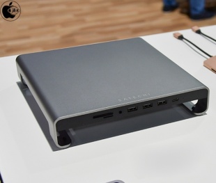 Satechi Type-C Aluminum Monitor Stand Hub for iMac