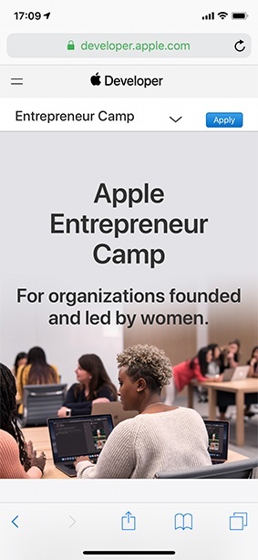 Apple Entrepreneur Camp