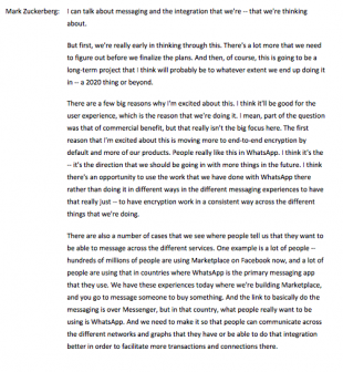 Facebook Q4 2018 Earnings Call