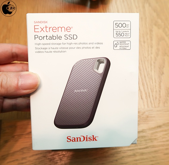 Apple Store、SanDiskのUSB-C接続防滴防塵高速ストレージ「SanDisk Extreme Portable SSD」を販売開始（Store限定） | Mac OTAKARA