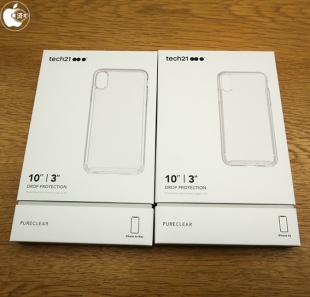 Tech21 Pure Clear Case for iPhone XS