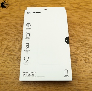 Tech21 Impact Shield Anti-Glare with Precise-Align Applicator for iPhone XS