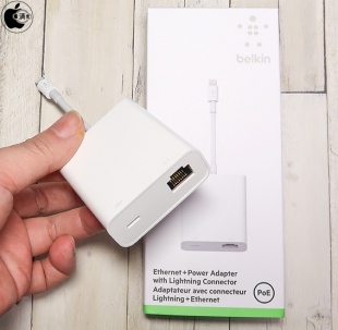 Belkin Ethernet + Power Adapter with Lightning Connector