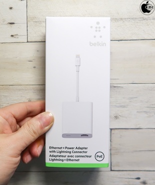 Belkin Ethernet + Power Adapter with Lightning Connector